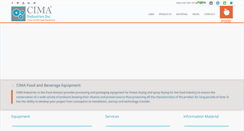 Desktop Screenshot of cimafood.com